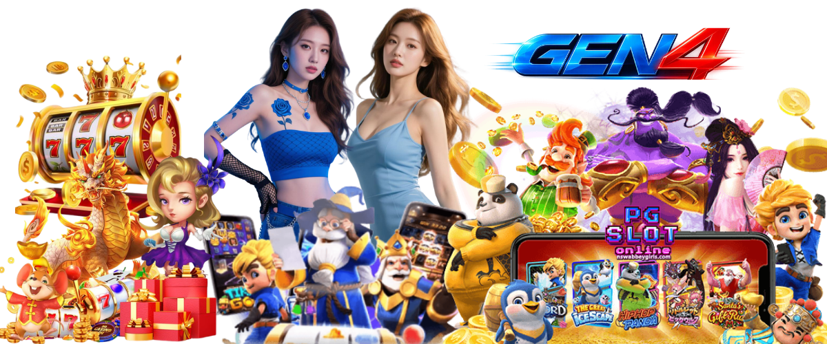 GEN4 website interface showcasing the ultimate big slot platform and investment hub for online gaming.